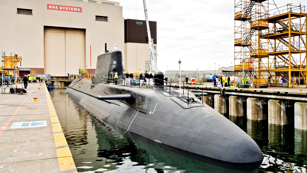 Image of Audacious in the Devonshire Dock