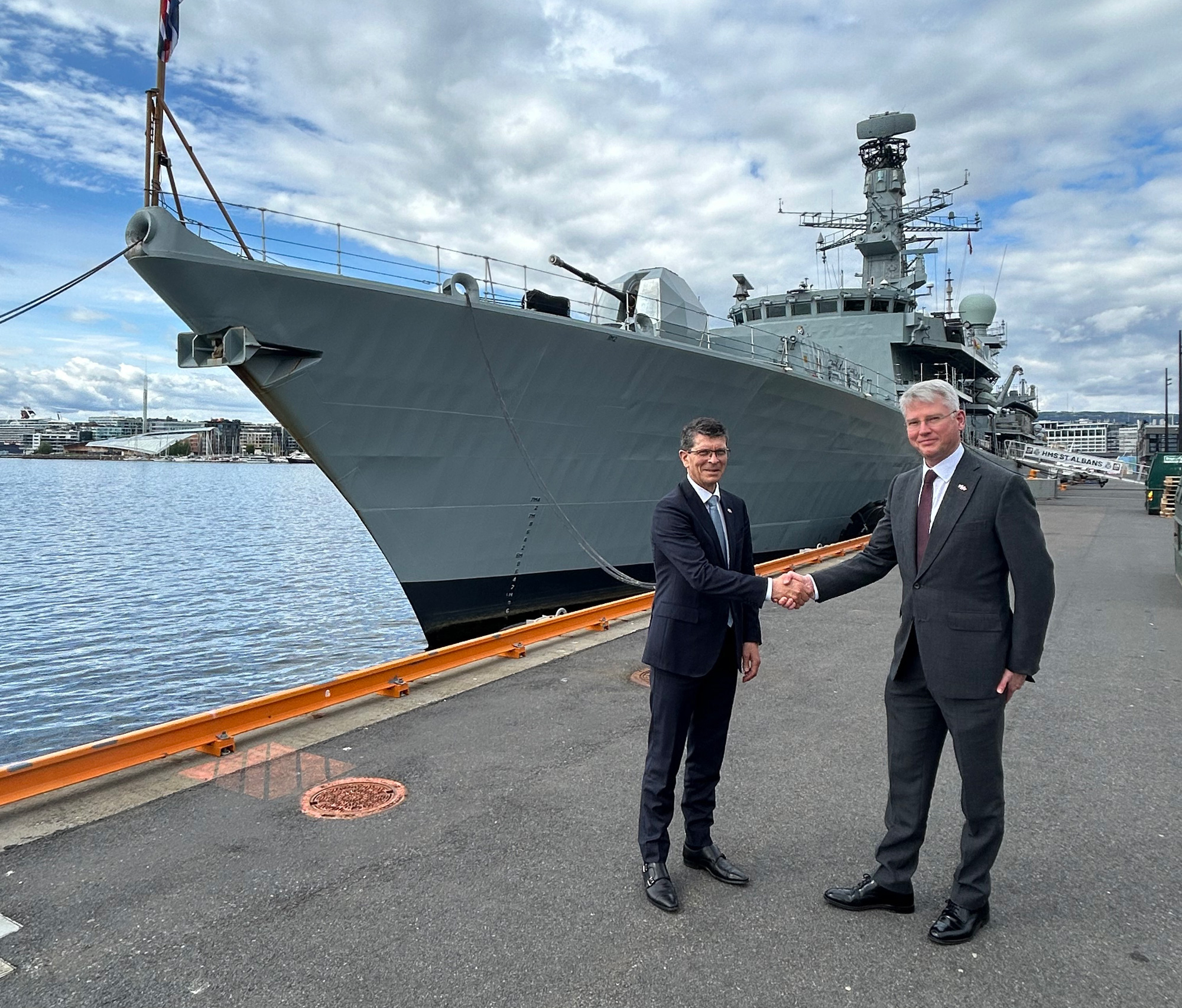 Photo: Type 26 MoU signing in May 2025