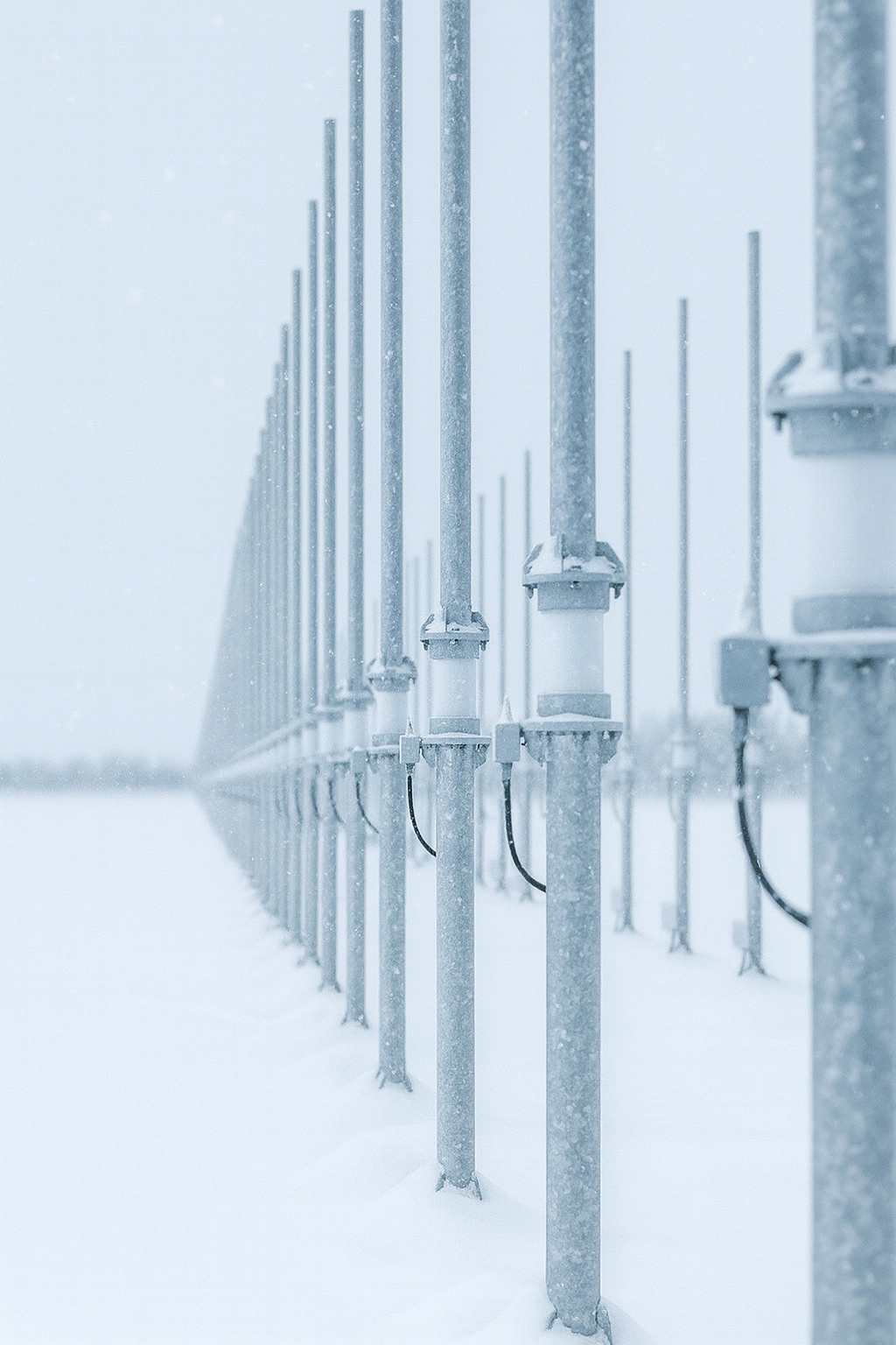 Arctic over-the-horizon radar artist impression. Not for reuse.