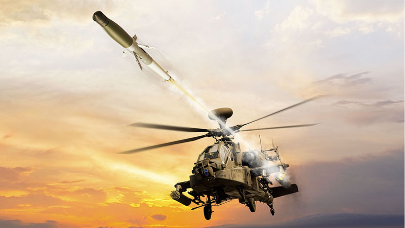 The U.S. Government's only program of record for 2.75 in / 70 mm laser-guided rockets, our APKWS® laser-guidance kit equipped rocket bridges the gap between unguided rockets and anti-armor munitions. 