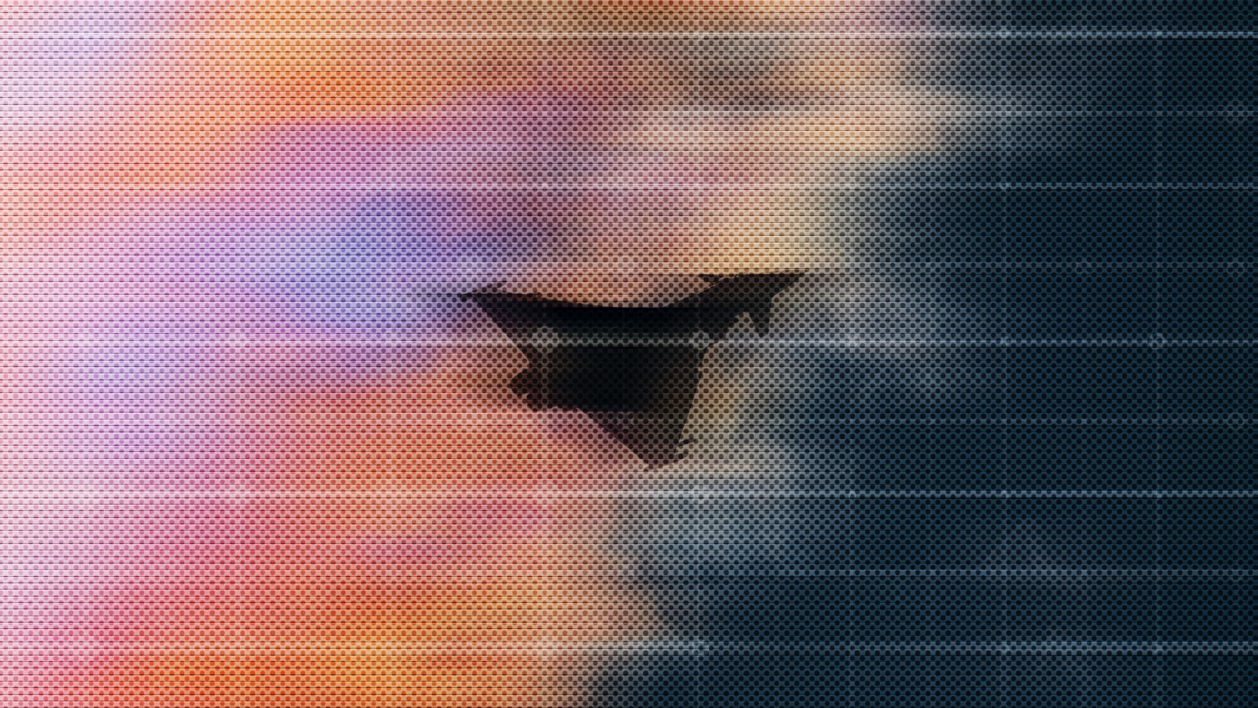 Abstract image of jet fighter 