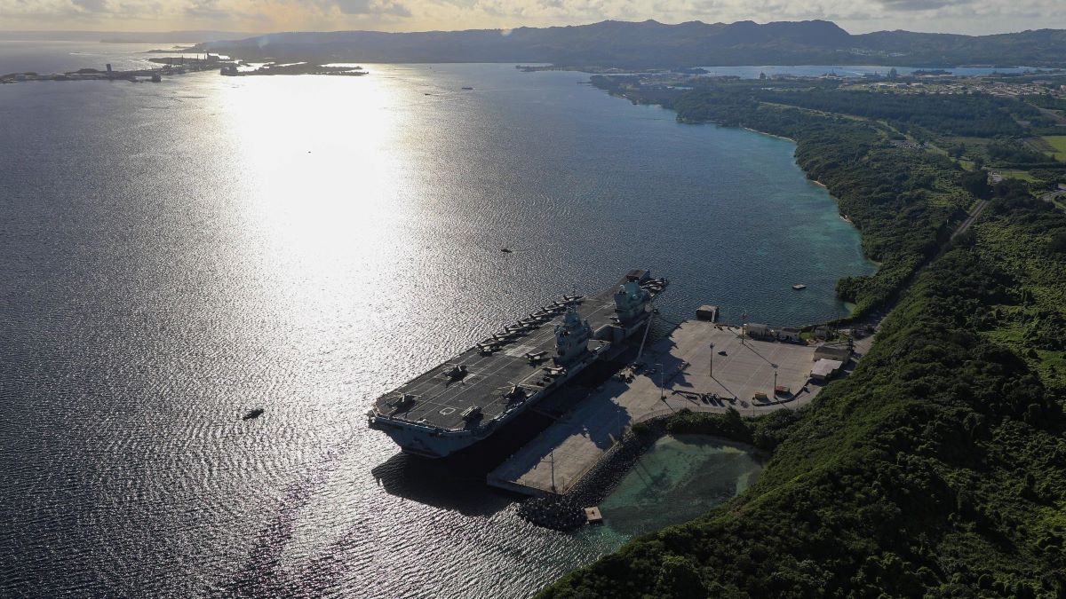 Image - CSG21 Guam. Image credit - Twitter @HMSQNLZ