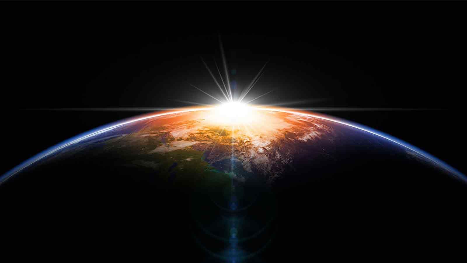 As the sun rises, airglow separates Earth from space, a destination for which BAE Systems’ advanced space electronics have played many roles in exploring and using for over 60 years.