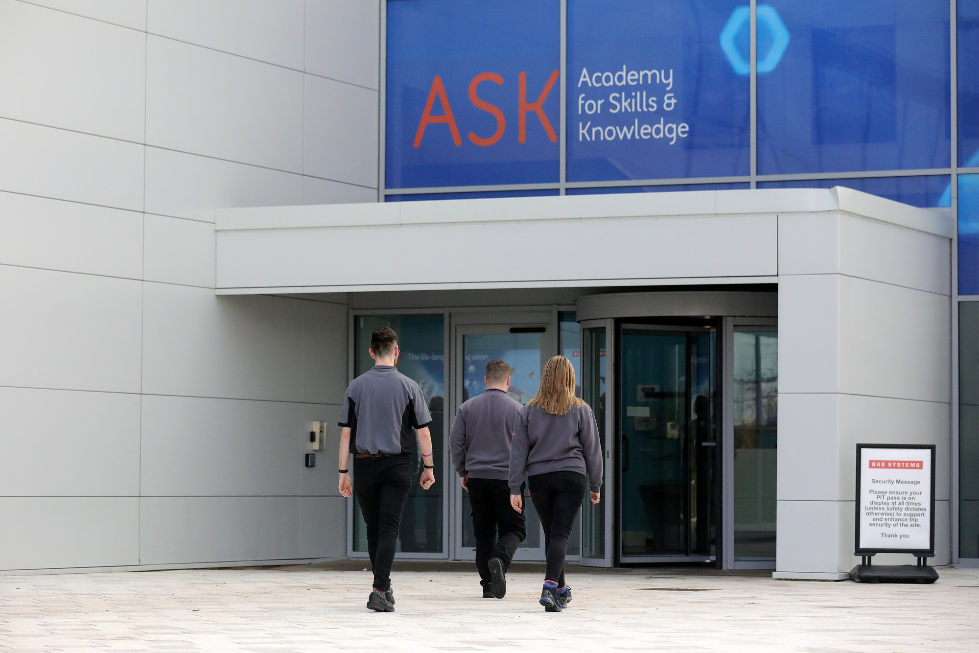 Air apprentices at the ASK in Samlesbury