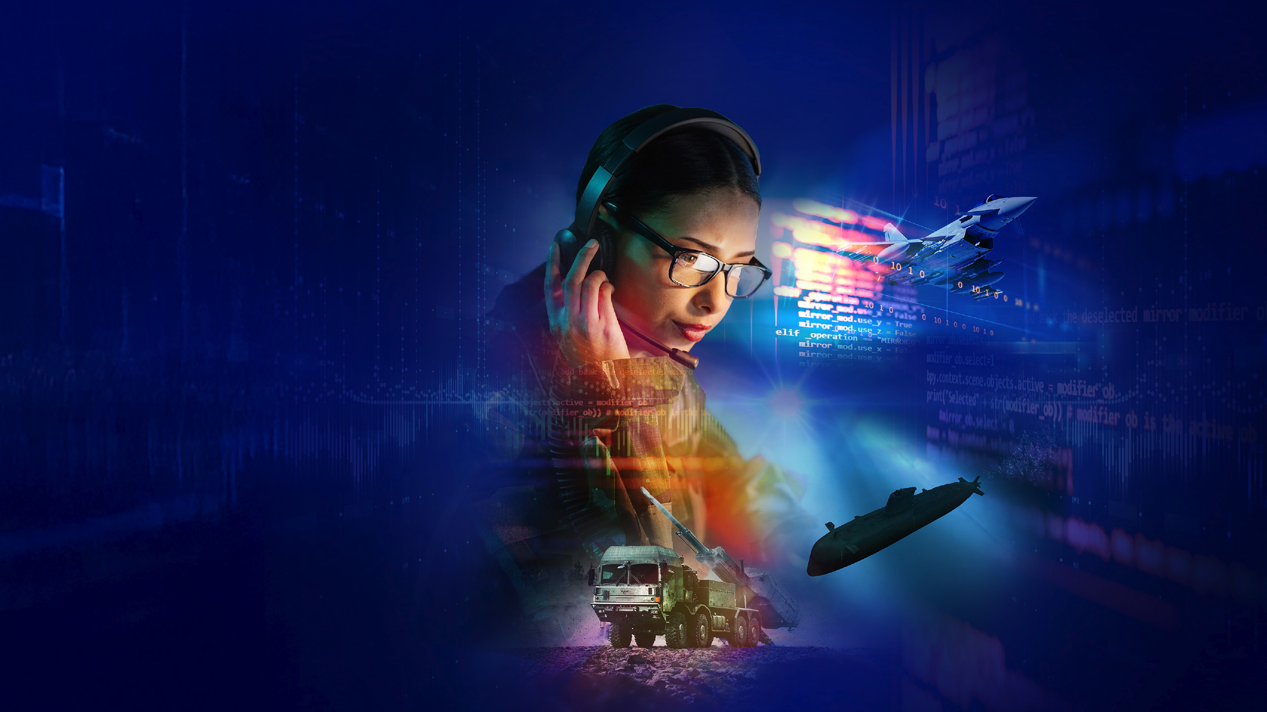 Emerging technology behind the scenes of defence