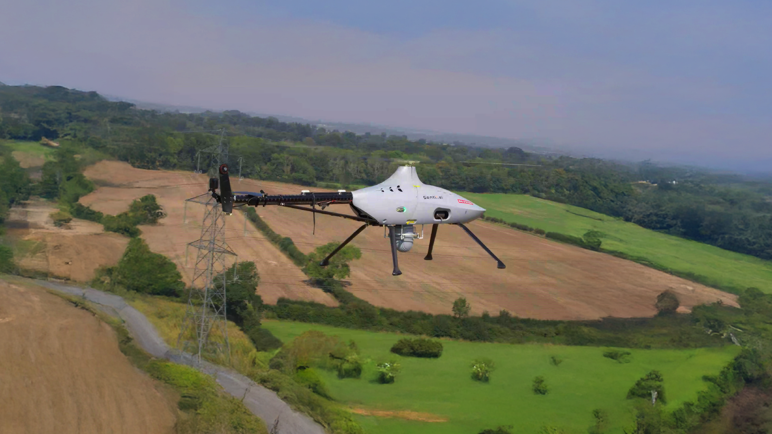 Longreach70 flying UAV