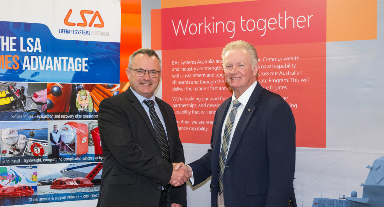 Liferaft Systems Australia joins Hunter Class Frigate Program