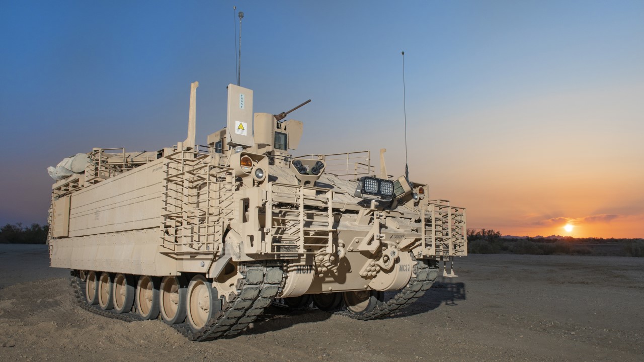 The U.S. Army has awarded BAE Systems a contract modification worth up to $128 million for the low-rate initial production of the Armored Multi-Purpose Vehicle (AMPV)