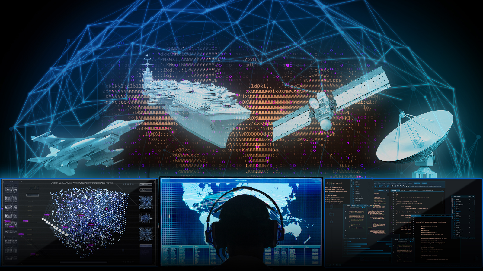 Analyst using Insight system to translate volumes of data quickly into actionable intelligence. 