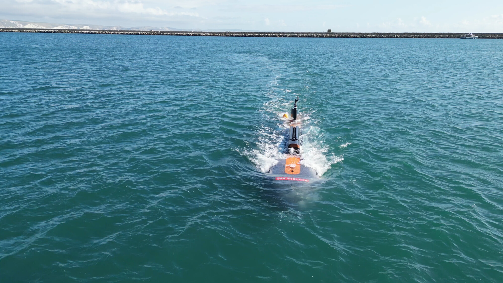 Image of Herne at sea