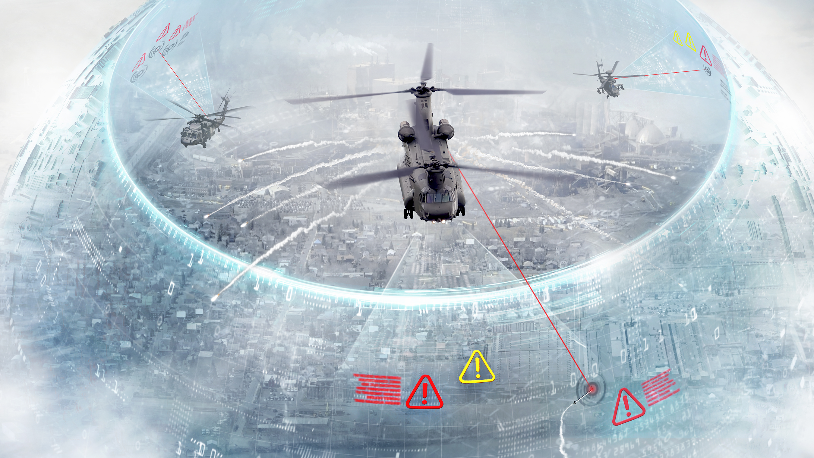 BAE Systems’ Common Missile Warning System helps protect aircraft and crews, enhancing their survivability against missiles and other advanced threats