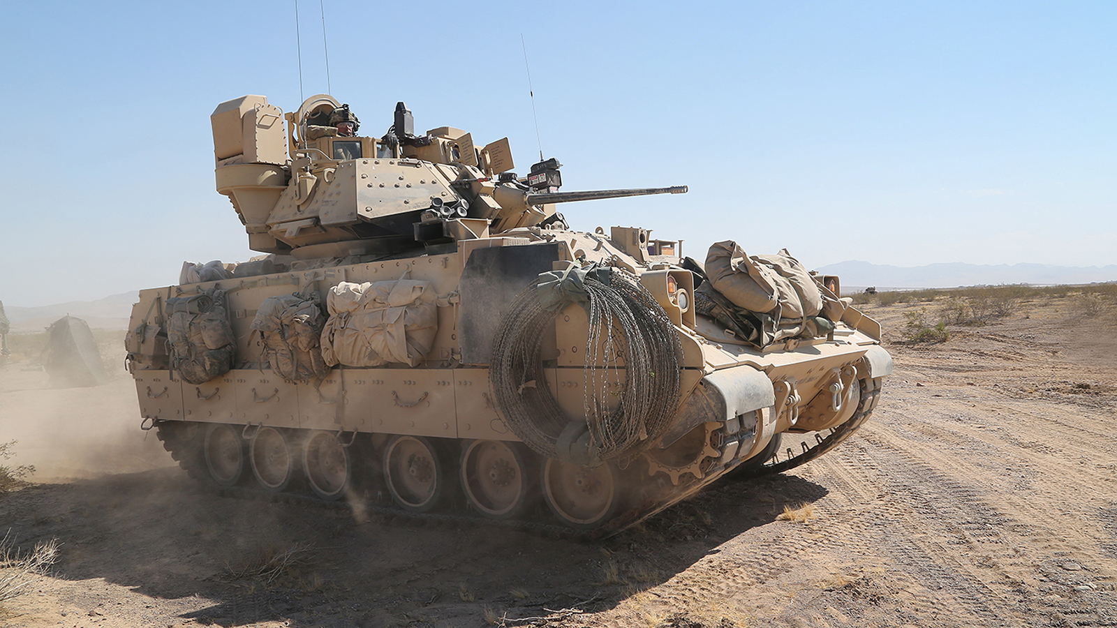 A U.S. Army Bradley Fighting Vehicle is one perfect use for the secure, precise location and positioning of our small, light, and power-efficient SAASM-based, embedded GPS MicroGRAM receiver. 