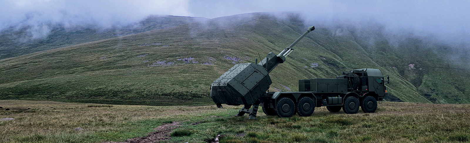 The ARCHER mobile artillery system