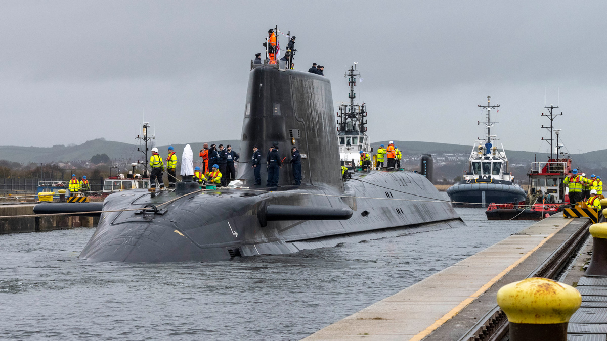 HMS Anson, the fifth Astute class submarine