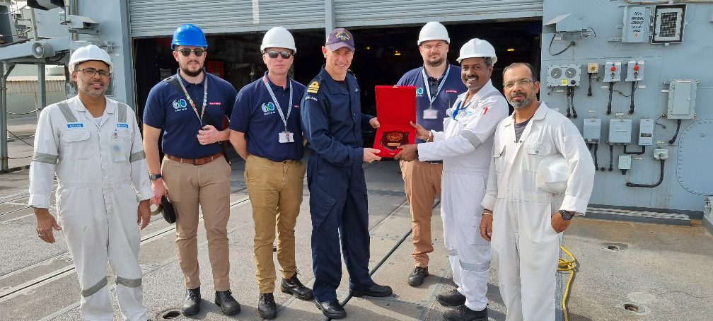 HMS Lancaster BASREC Team