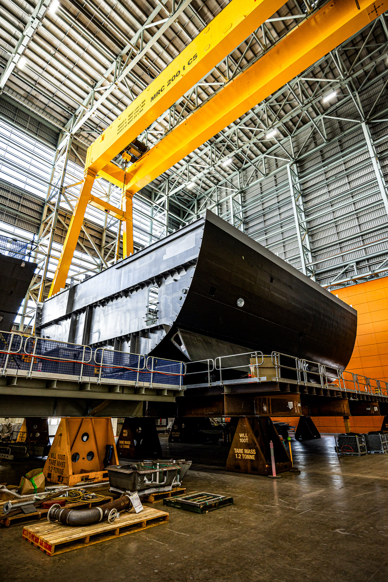 Hunter class frigate Block 4 in Building 22.