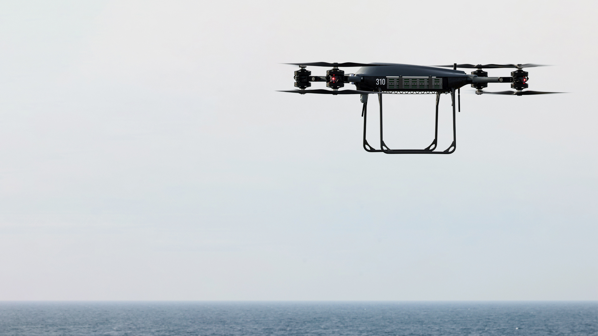T150 with sky and sea in the background