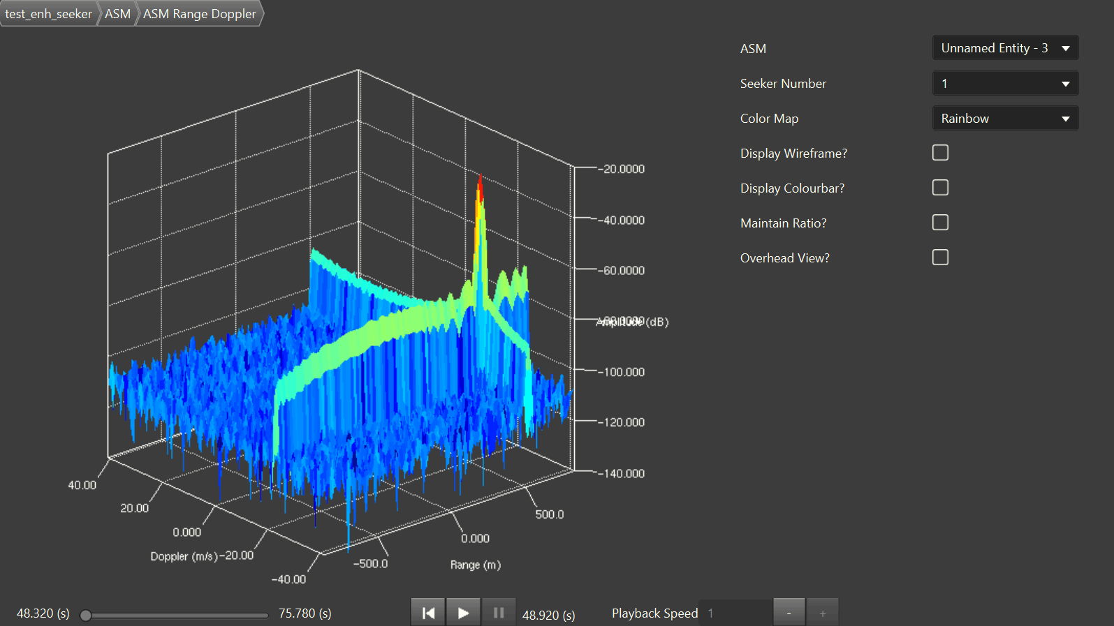 ASM Animated range doppler