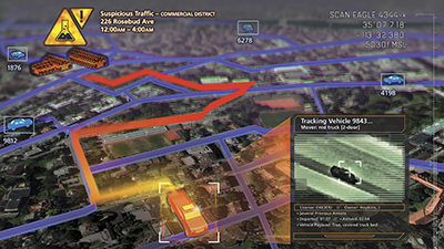 Supporting a variety of missions including counter-terrorism and drug enforcement, GXP®’s MOVINT Solutions are used to automatically monitor and index the movement of all vehicles in a region. GXP enables rapid discovery of anomalies, trends and emerging 