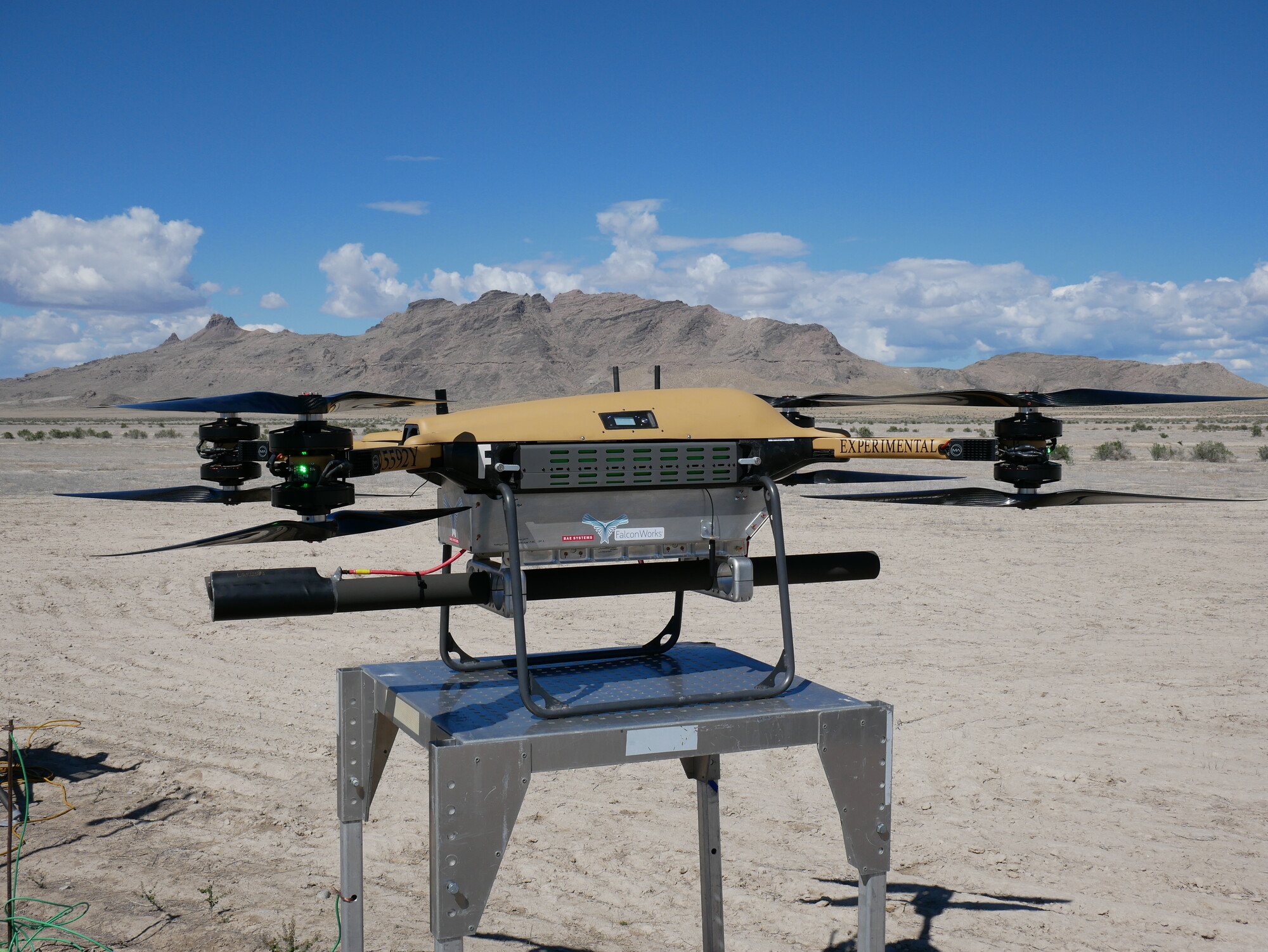 TRV150 uncrewed air system with APKWS munition 