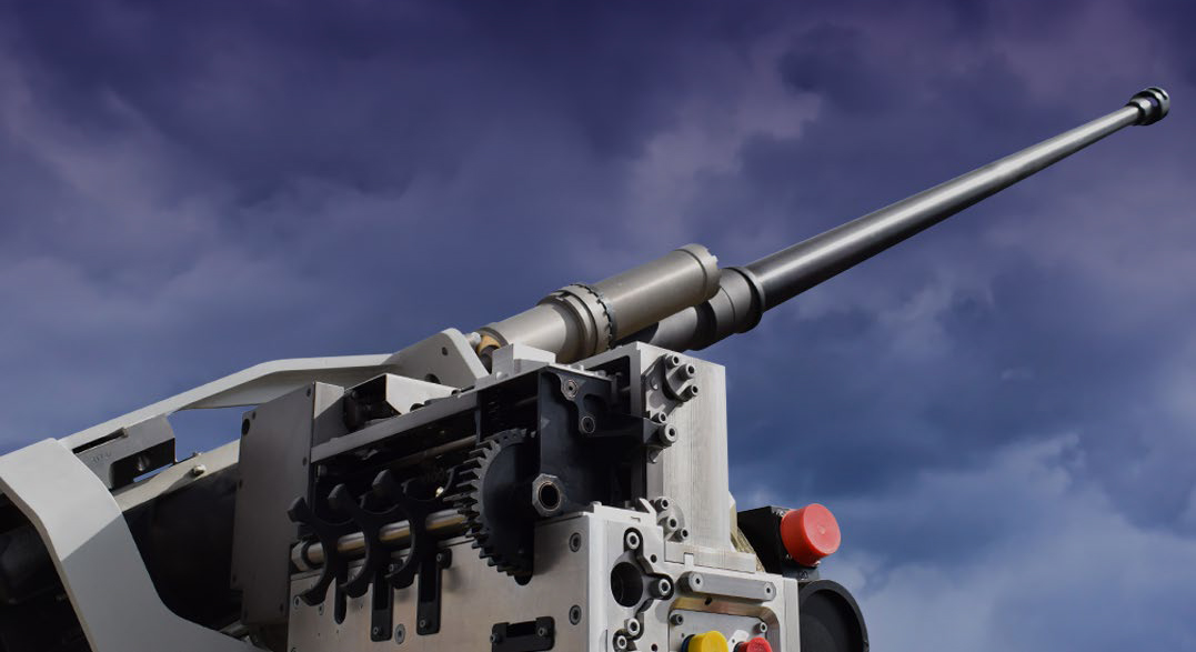 Image of the Cased Telescoped Cannon at DVD 2016 © BAE Systems plc